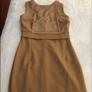 Beautiful tan dress
